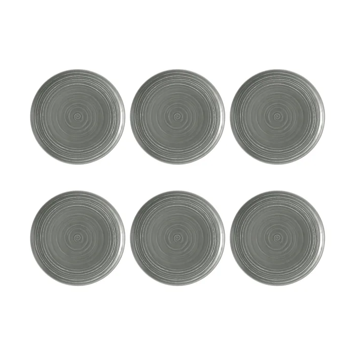 Terra plate Ø22.7 cm 6-pack - Pearl Grey - Seltmann Weiden