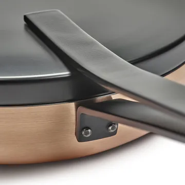 Base frying pan with lid 24 cm - copper - Serax