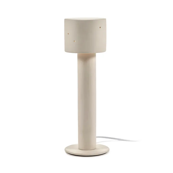 Clara 01 table lamp 39 cm - Beige - Serax