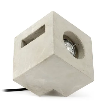 Cube floor lamp 15x15 cm - Cement - Serax