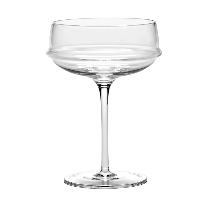 Dune champagne coupe 28 cl 4-pack - Clear - Serax