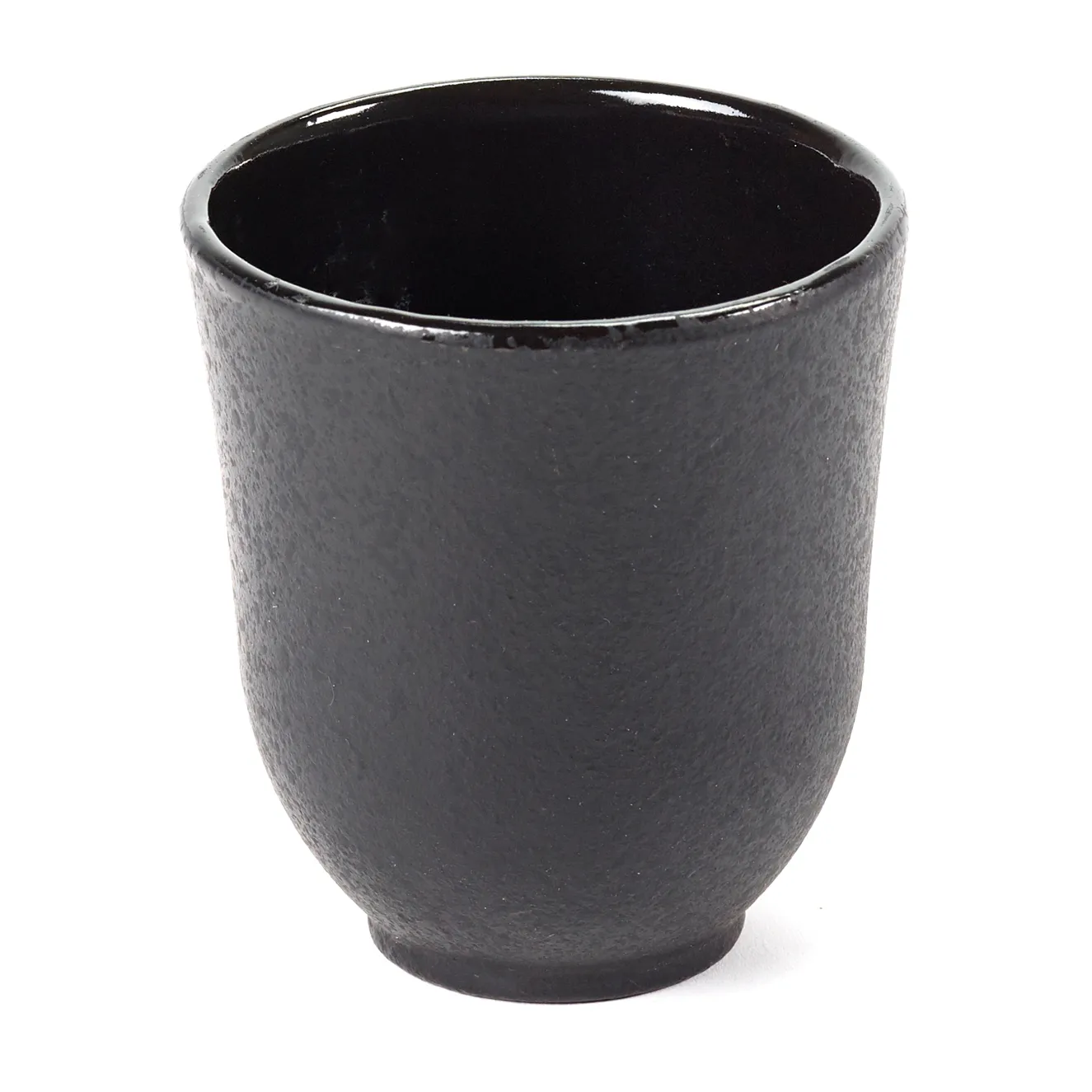 Inku cast-iron cup 15 cl, Black Serax