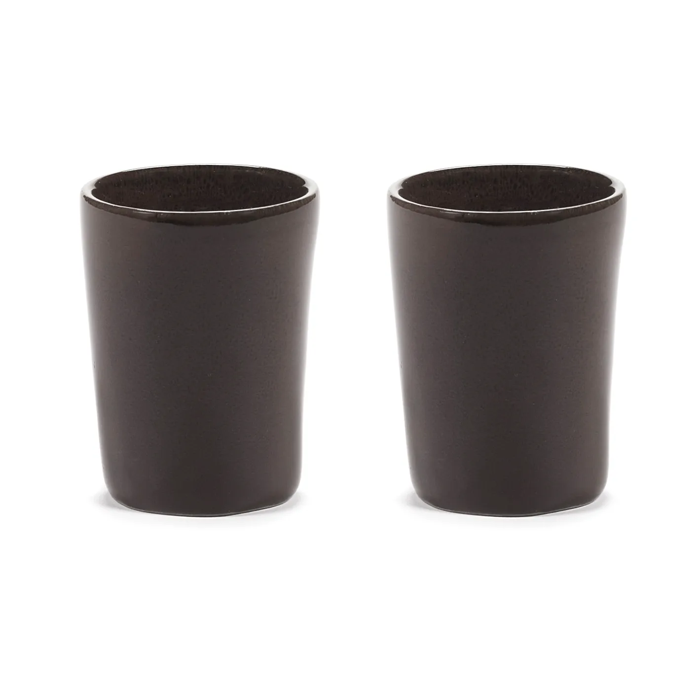 La Mère espresso cup 7 cl 2-pack, Dark brown Serax