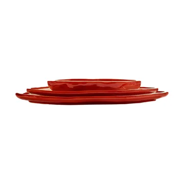 Les Objets Mouleversants brick set 3 parts - Red-white - Serax