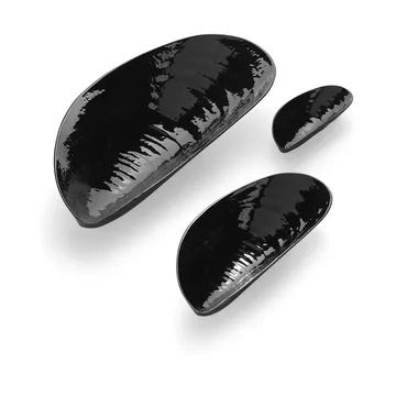 Les Objets Mouleversants Marcel bowl L 21.5x46 cm - Black - Serax