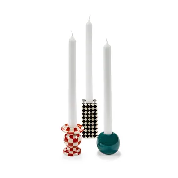 Les Objets Mouleversants N°1 candlestick - Black-white - Serax