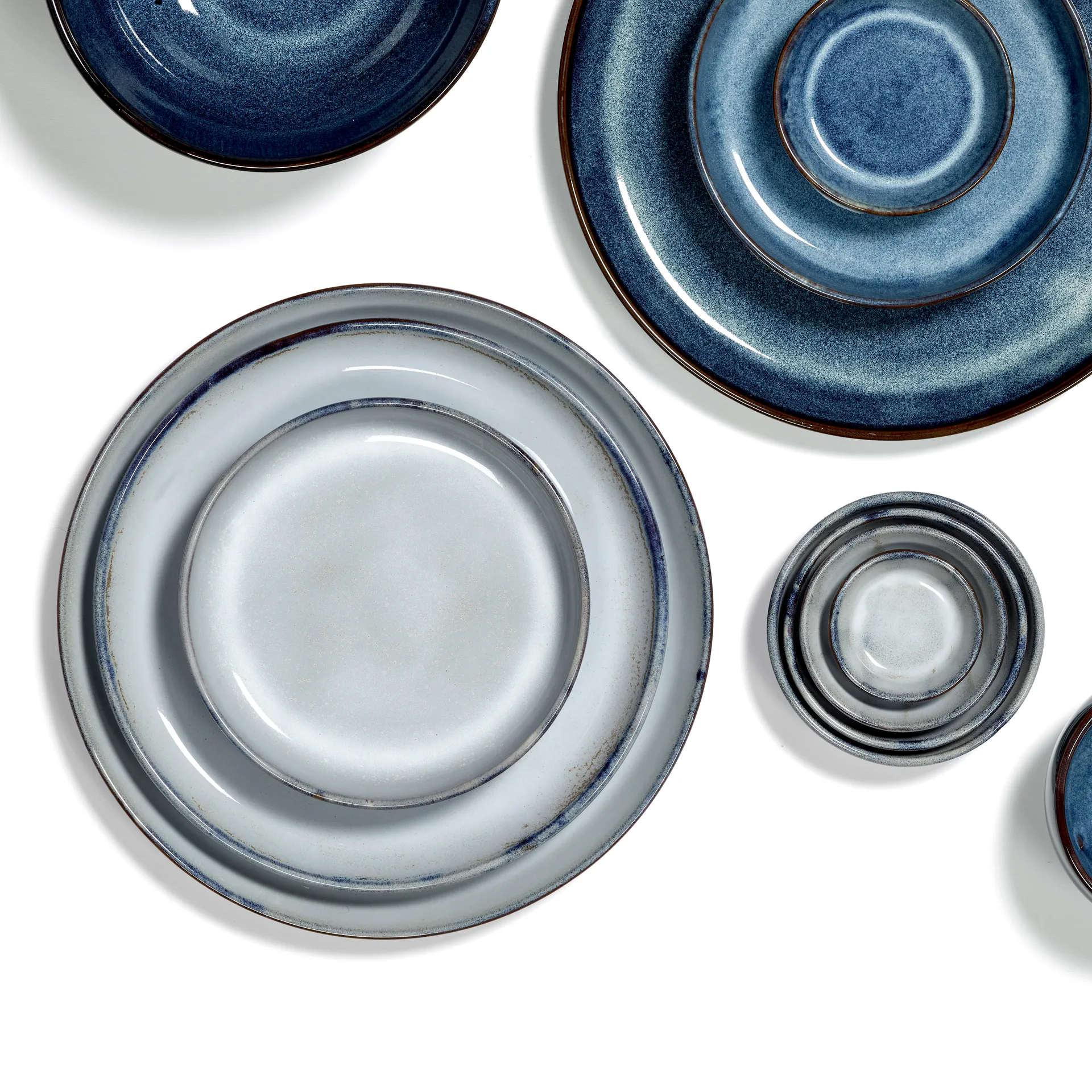 Pure Blue Glazed mini bowl Ø9.8 cm, blue Serax