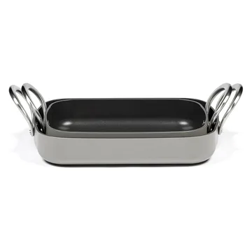 Pure oven form 23x34 cm - stone grey - Serax