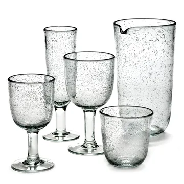 Pure Pascale water glass 4-pack clear - Serax