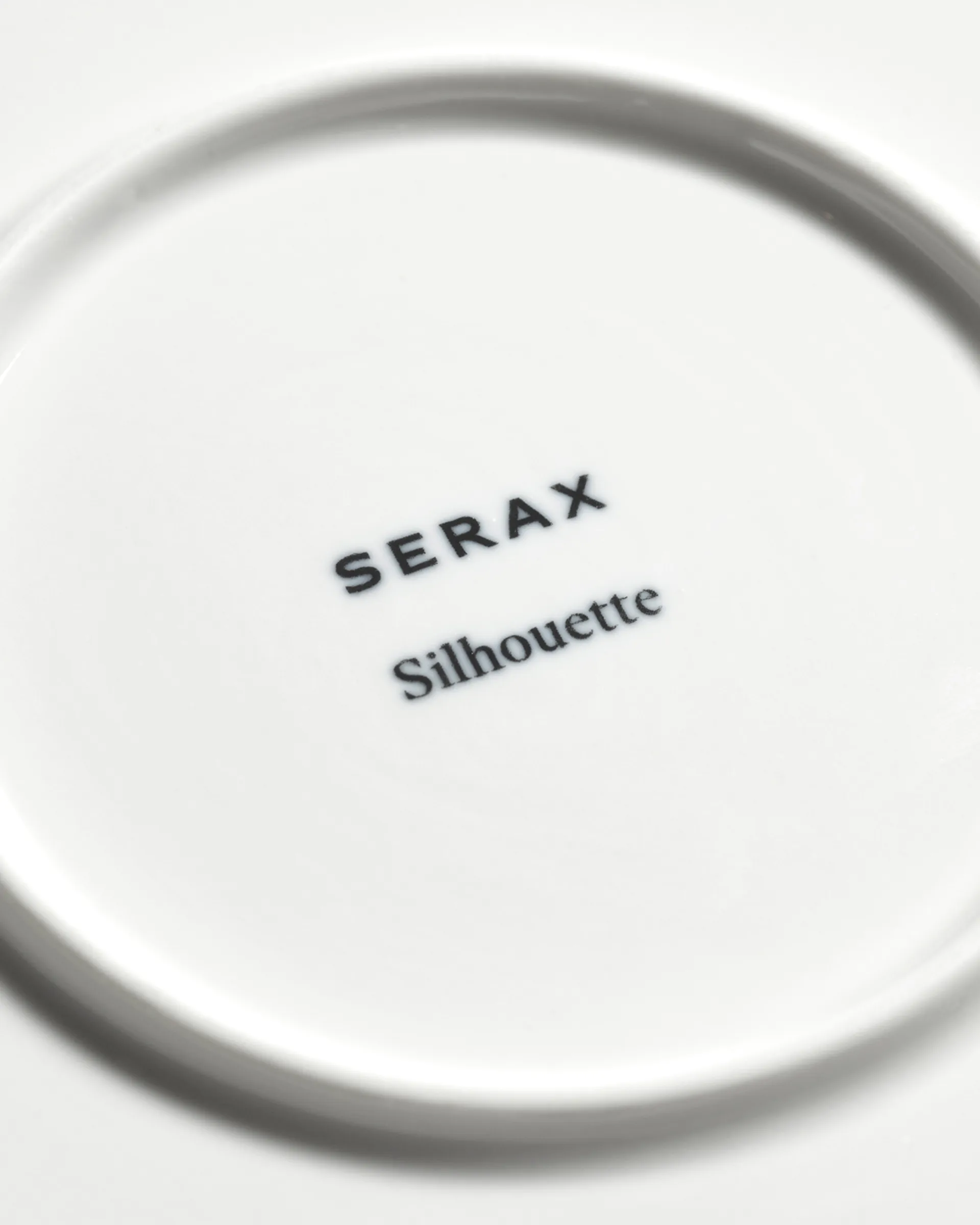 Silhouette deep plate S Ø21.5 cm 4-pack, White Serax