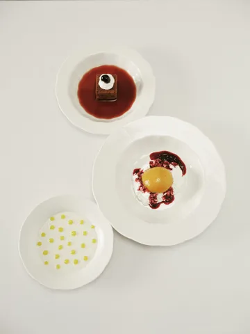 Silhouette deep plate S Ø21.5 cm 4-pack - White - Serax
