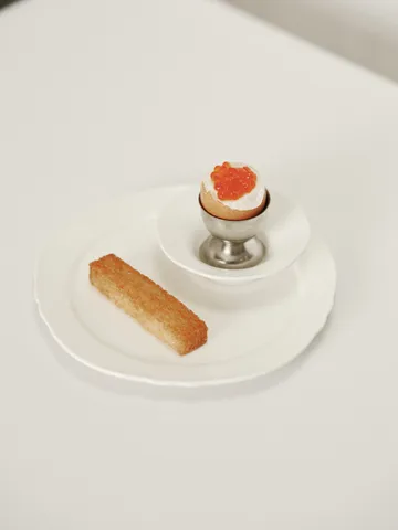 Silhouette deep side plate S Ø10.5 cm 4-pack - White - Serax