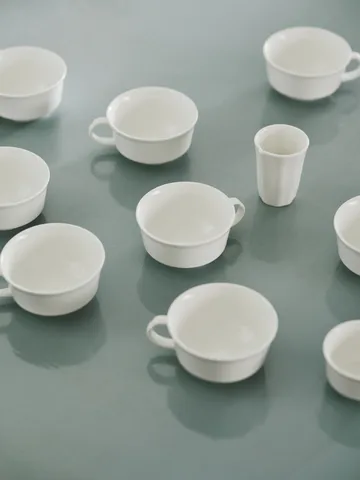 Silhouette espresso cup 10 cl 4-pack - White - Serax