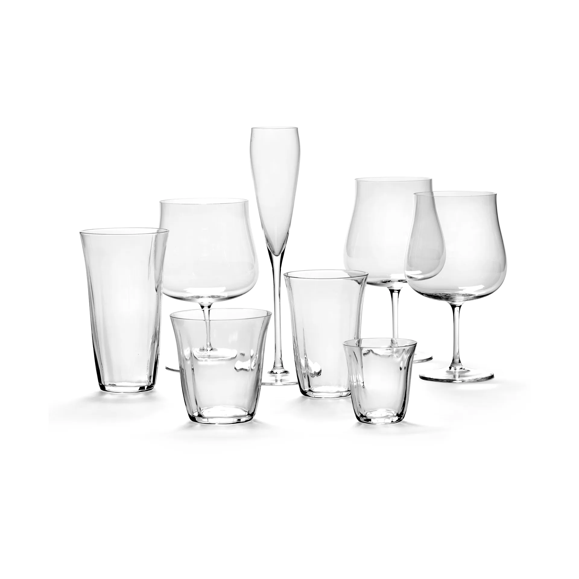 Silhouette red wine glass 69 cl 4-pack, Clear Serax