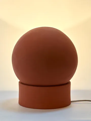 Terra floor lamp low - Terracotta - Serax
