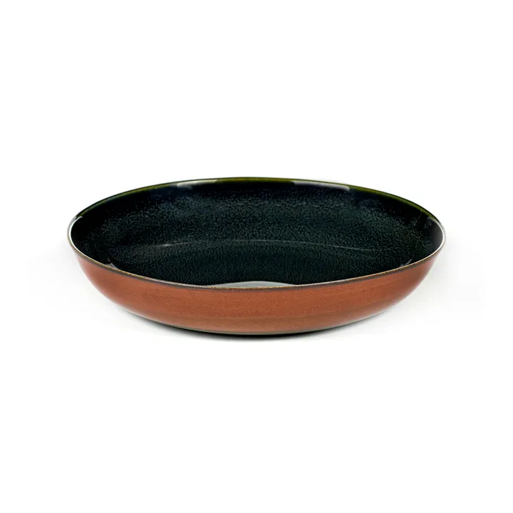 Terres de Rêves small plate 17.5 cm - dark blue-rust - Serax