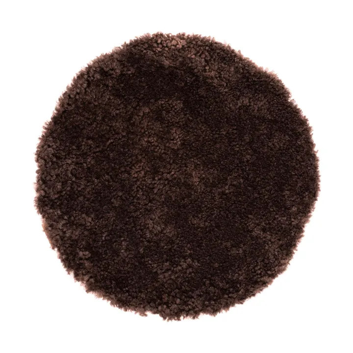 Ida chair cushion - Dark brown (brown) - Shepherd of Sweden