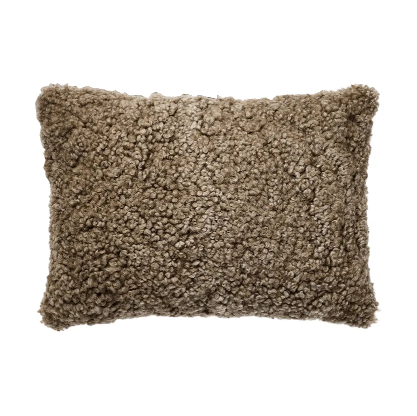 Shepherd Lina sheep skin cushion 60 x 40 cm, Desert Shepherd of Sweden