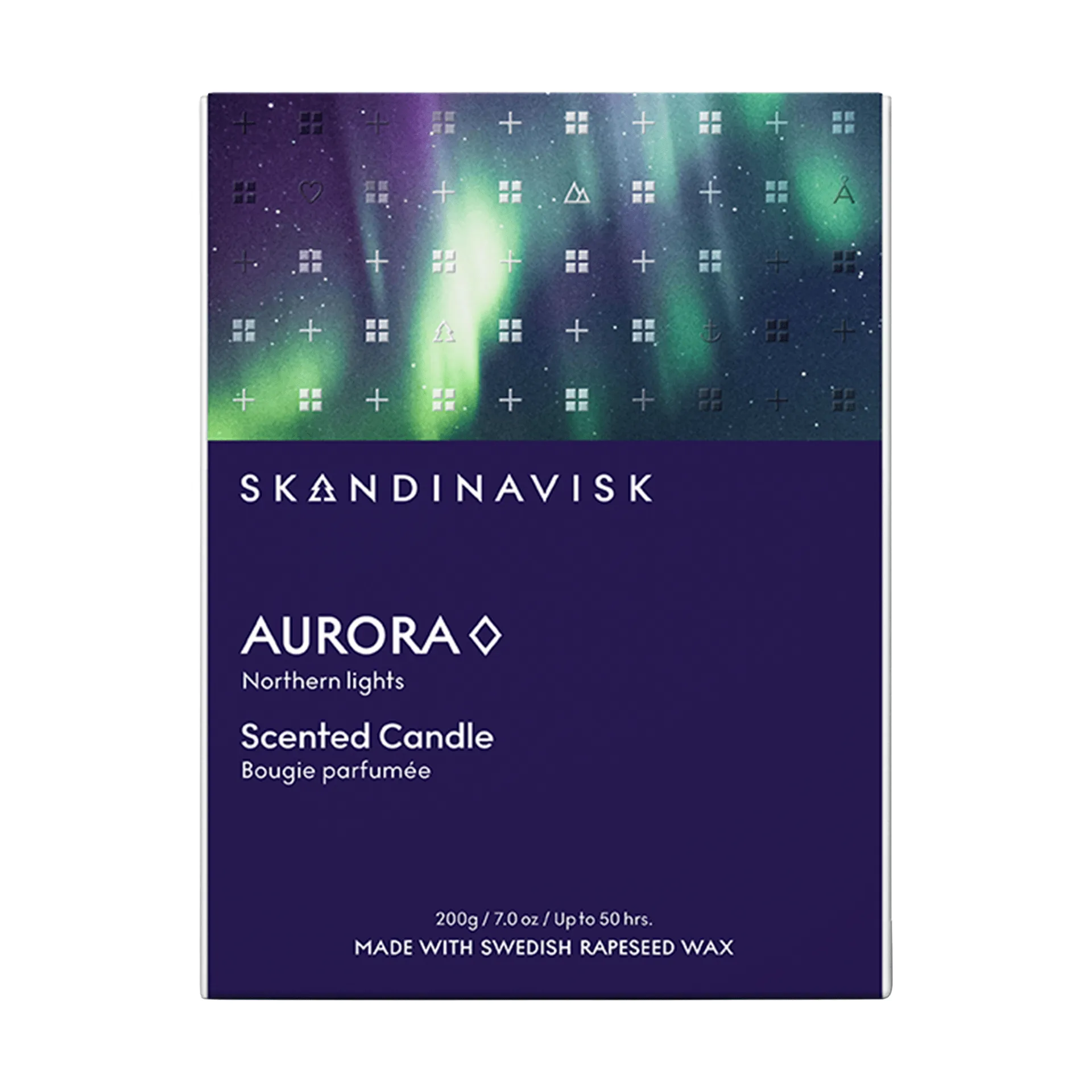 Aurora scented candle, 200 g Skandinavisk