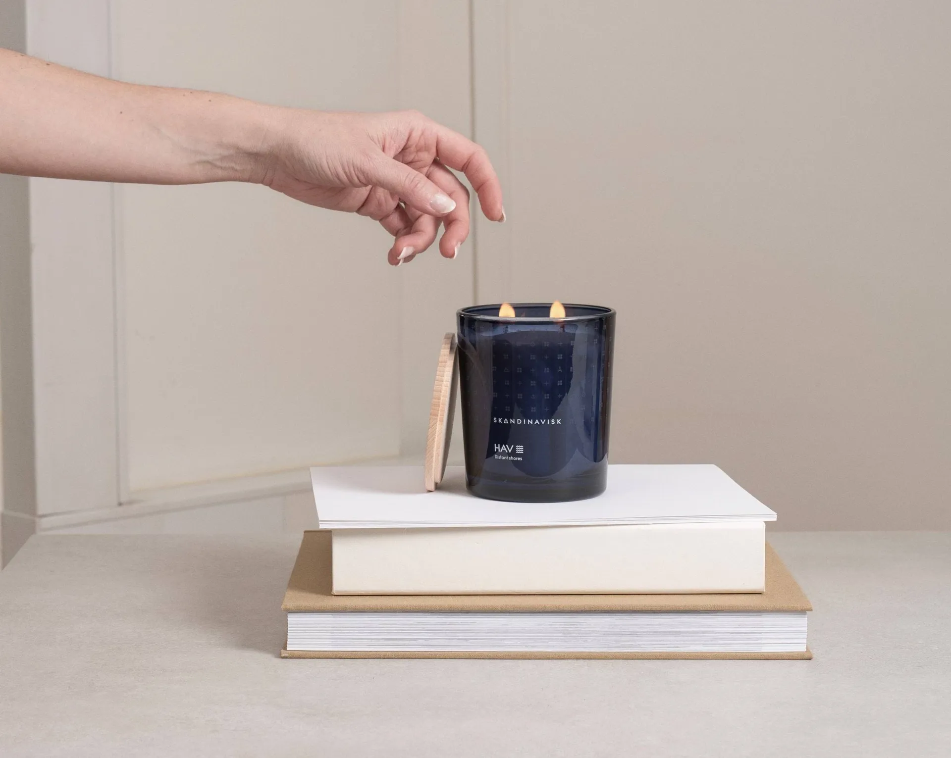 Hav scented candle, 350 g, 2 wicks Skandinavisk
