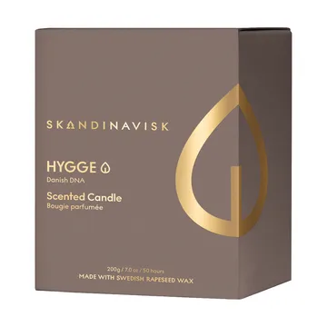 Hygge Gold Symbol scented candle - 200 g - Skandinavisk