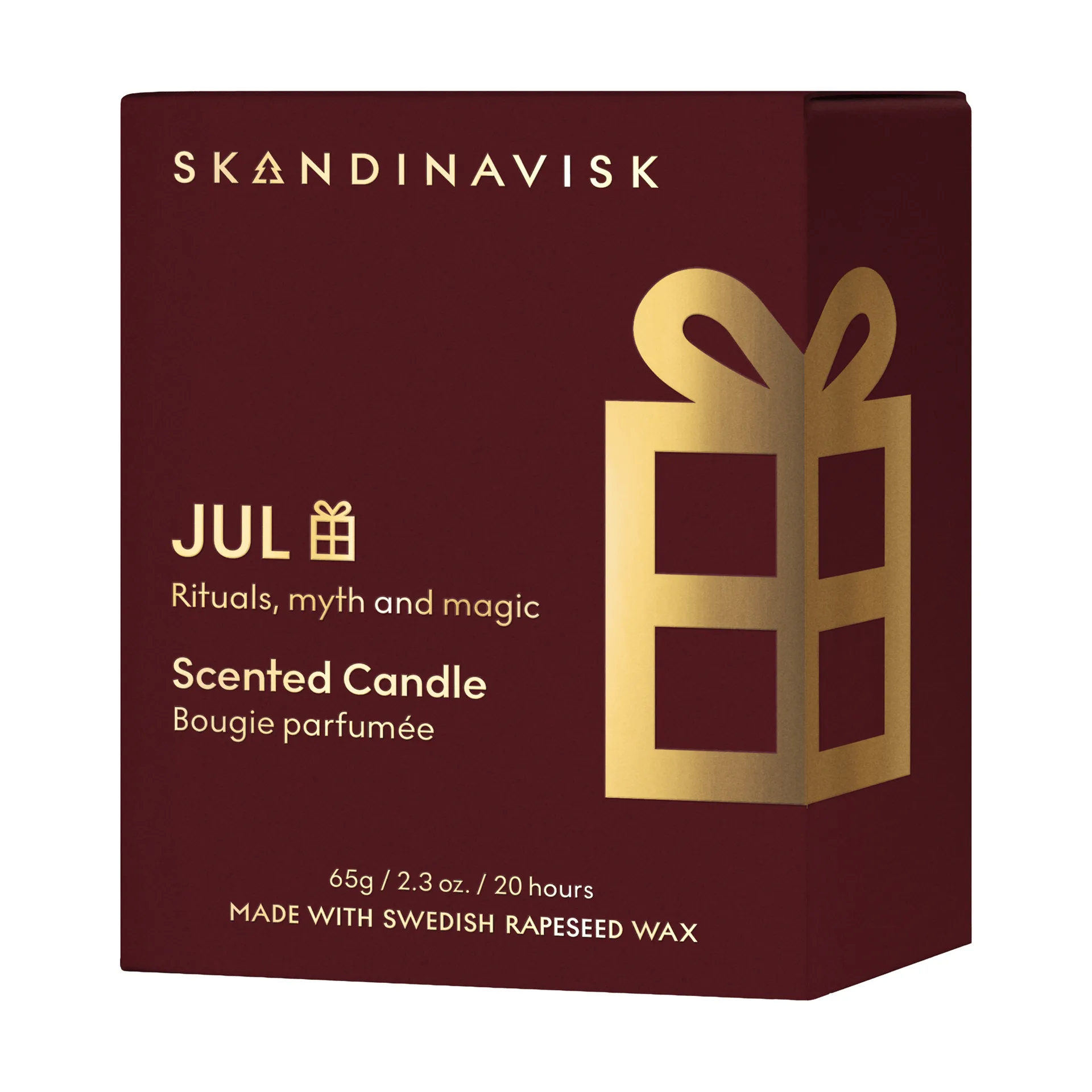 Jul Gold Symbol scented candle, 65 g Skandinavisk