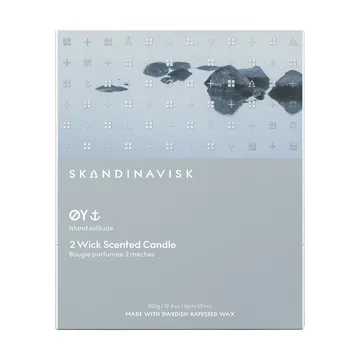 Øy scented candle - 350 g, 2 wicks - Skandinavisk