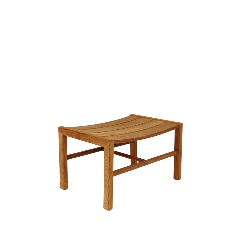 Djurö foot stool, Teak Skargaarden