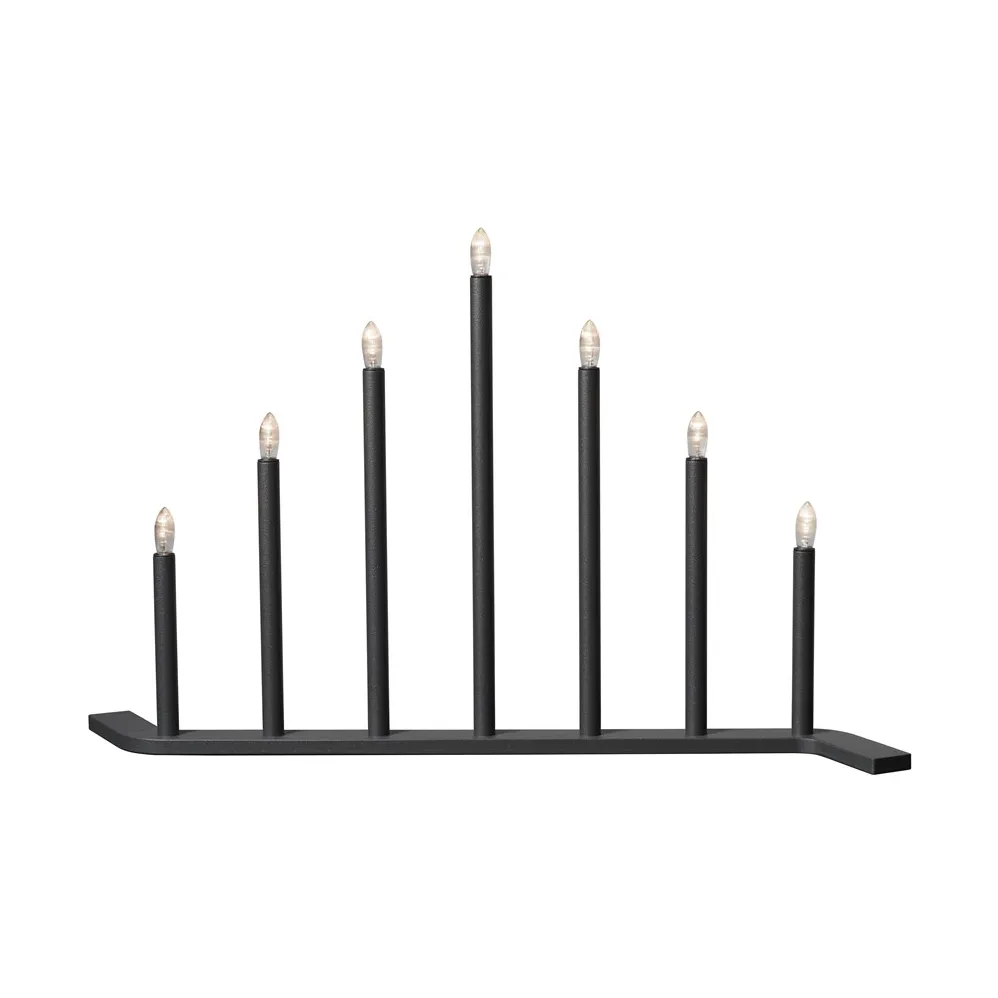 Advent RE Advent candle holder, Grey-7 light SMD Design