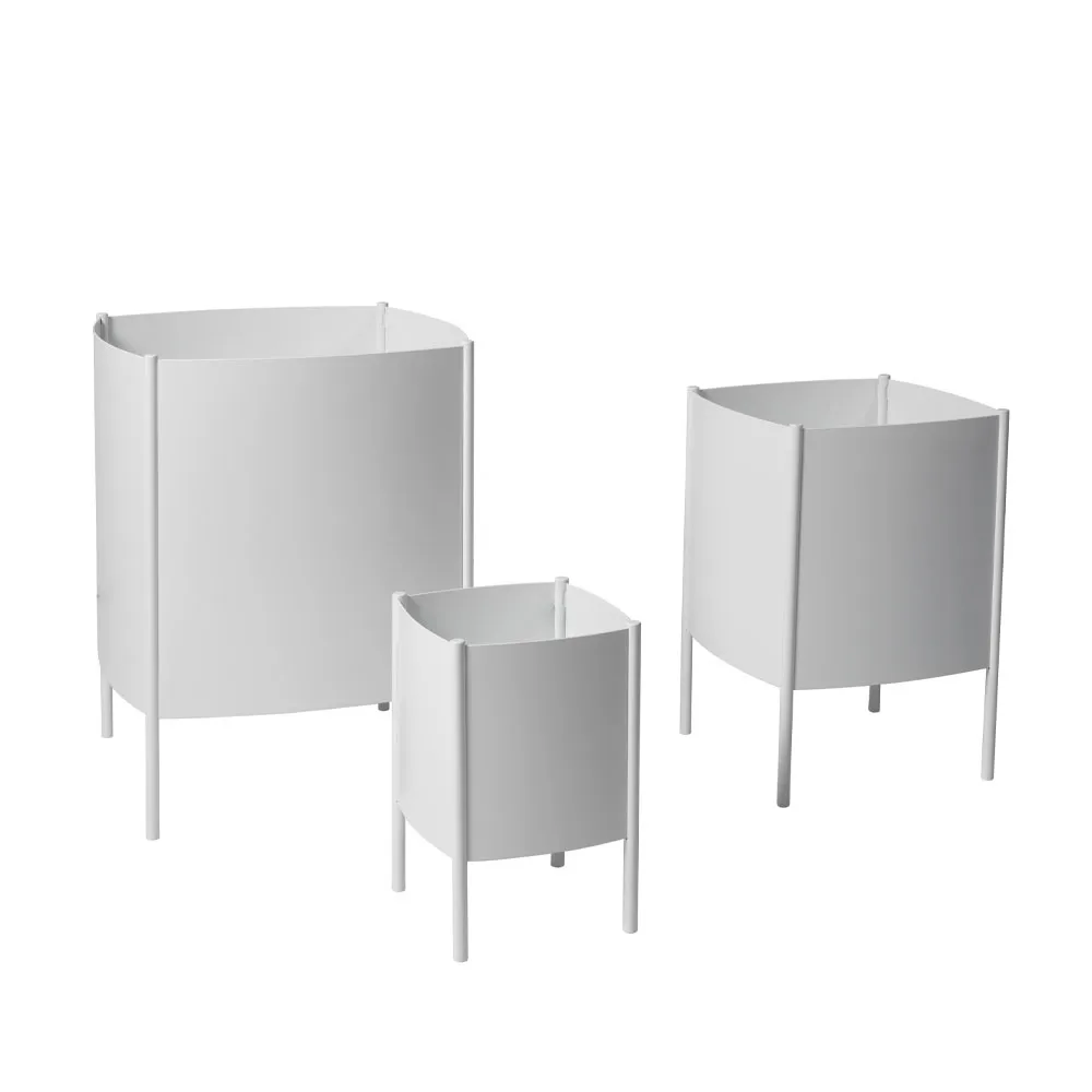 Convex Pot pot, White, small Ø23 cm SMD Design