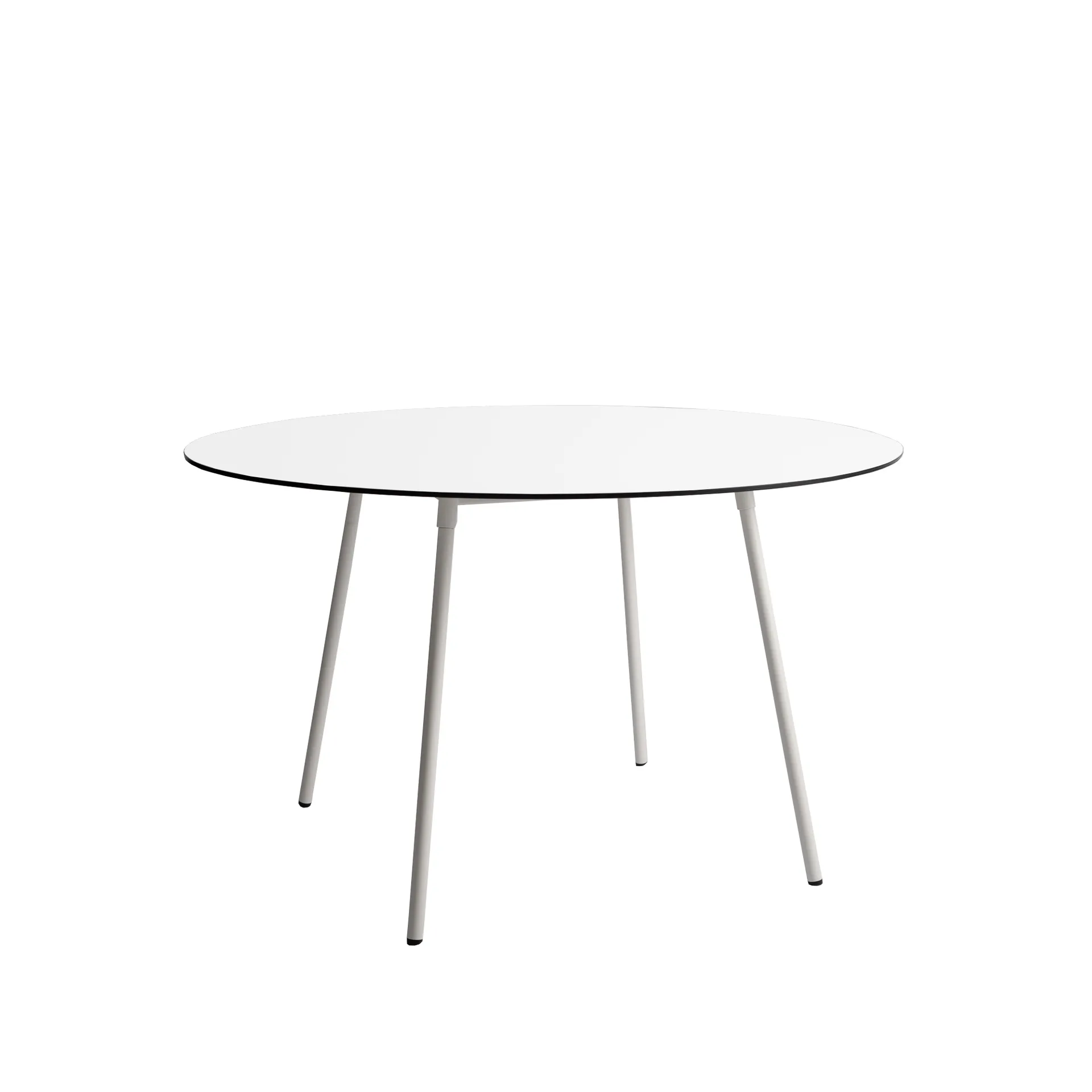 Ella dining table round, White SMD Design