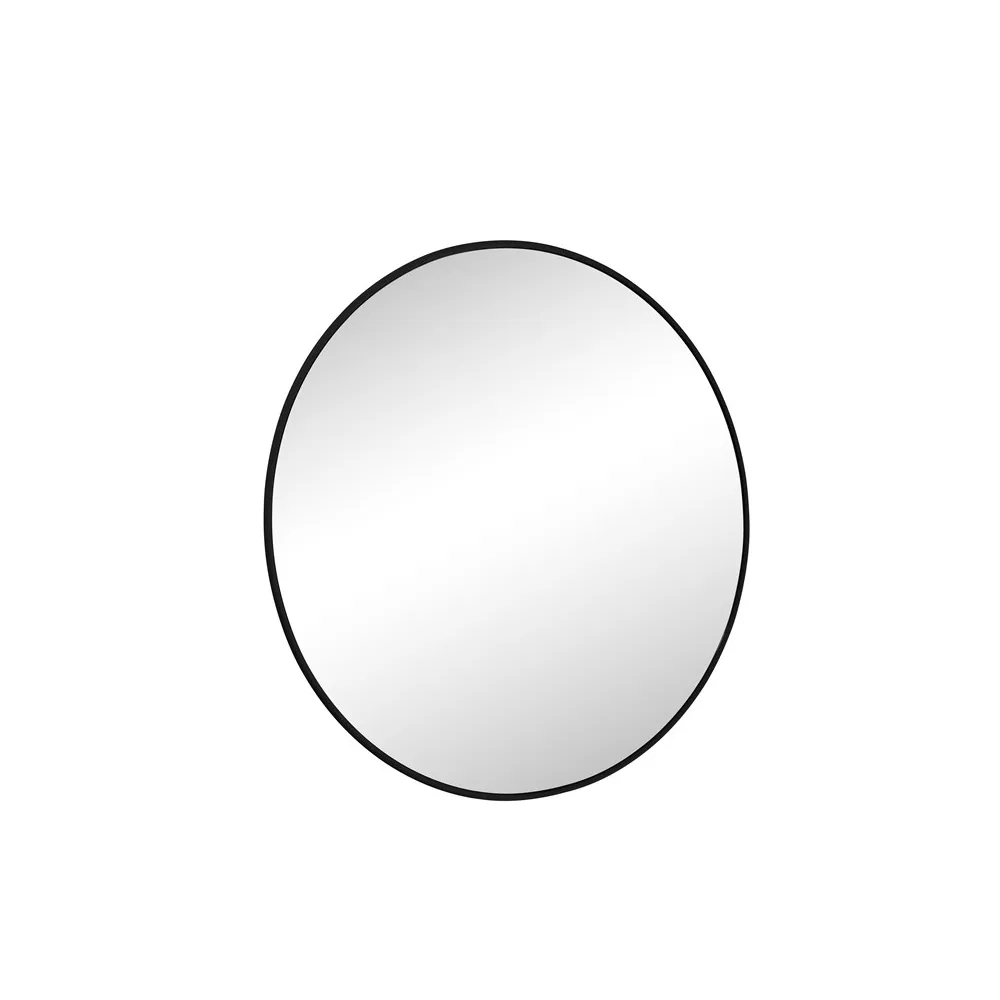 Haga Basic Round mirror, Black SMD Design