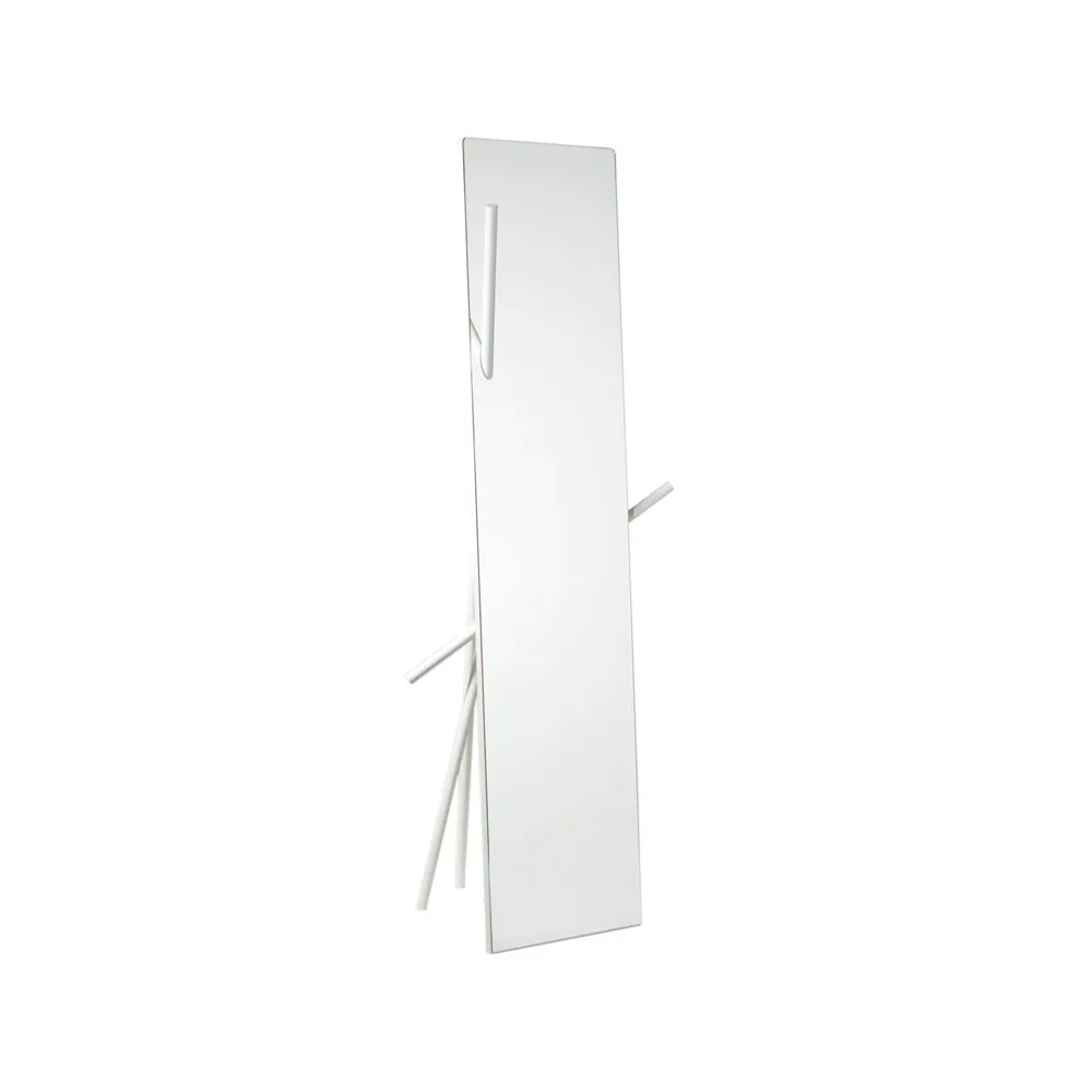 Hayman floor mirror, White SMD Design