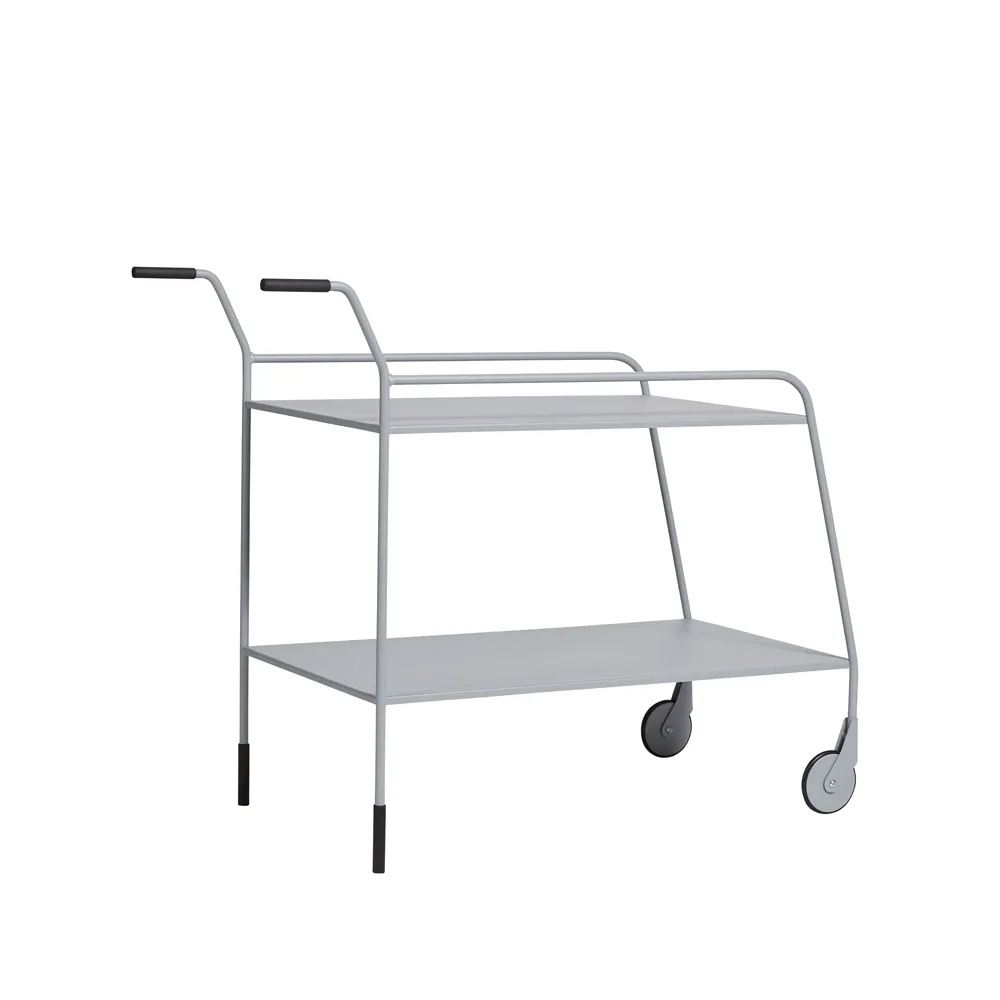 Karla serving trolley, Light grey SMD Design