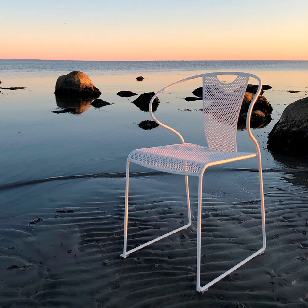Piazza armchair, Light grey SMD Design