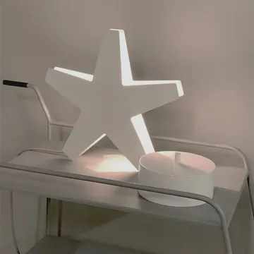 Stella 5 advent candle holder 41 cm - Black - SMD Design
