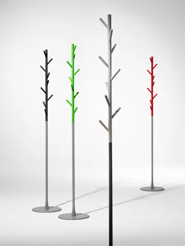Sticks hanger floor - Dark grey-silver - SMD Design