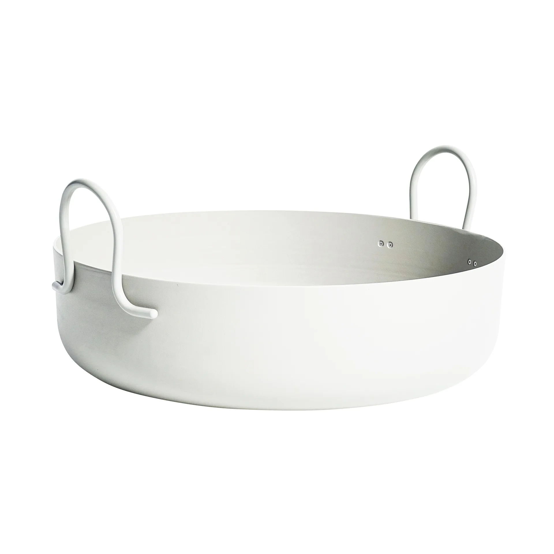 Tivoli flower pot Ø50 cm low, white SMD Design