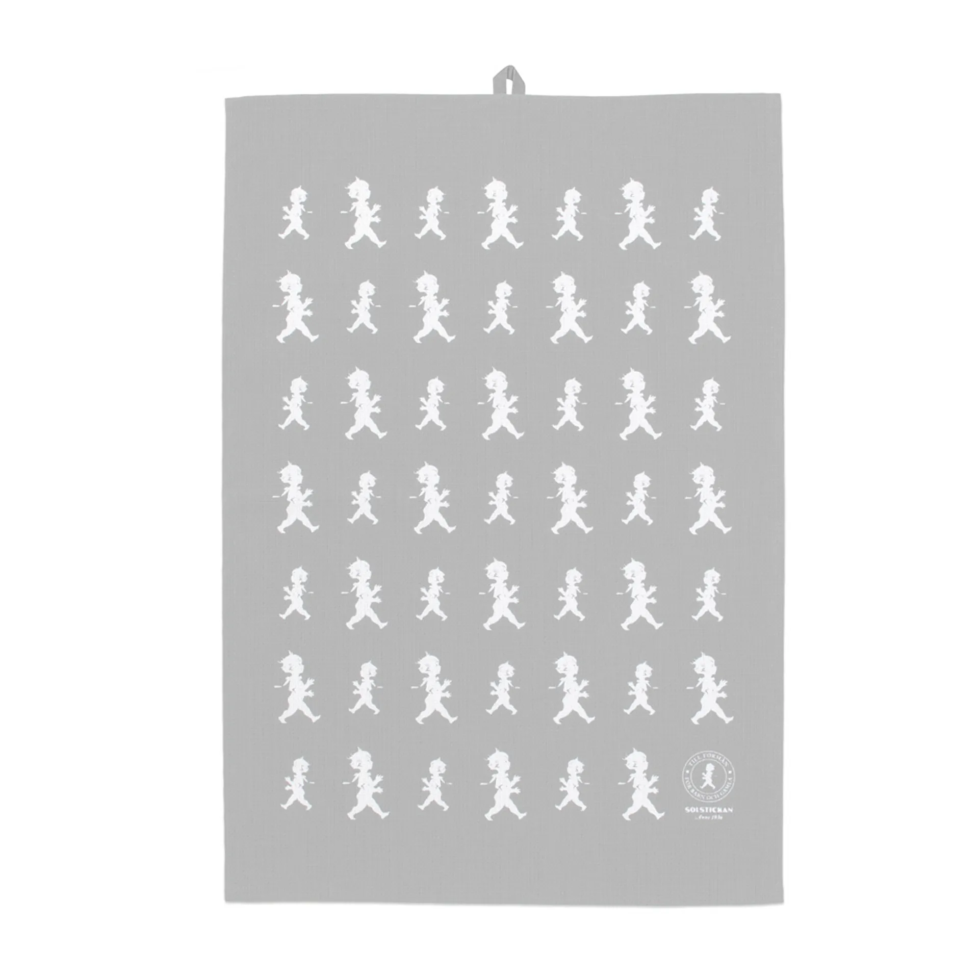Solstickan tea towel 50x70 cm, Grey-white Solstickan Design