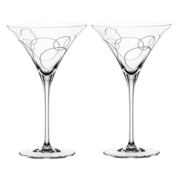 Signature cocktail glass 22 cl 2-pack - Circles - Spiegelau