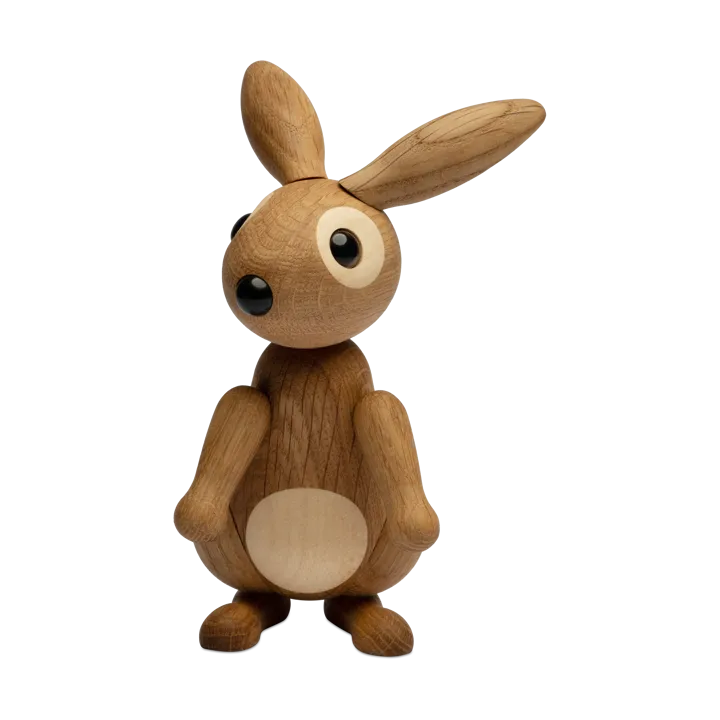 Bonnie rabbit decoration 12.5 cm - Oak - Spring Copenhagen