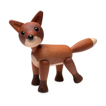 Foxy fox decoration 12 cm - Mahogany - Spring Copenhagen