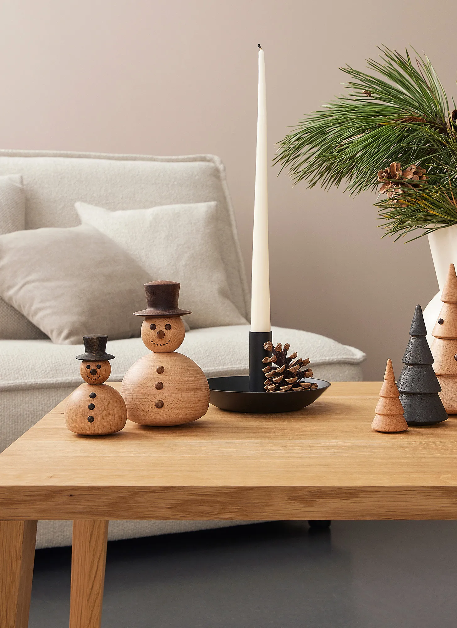 The snowman decoration, Beech-oak Spring Copenhagen