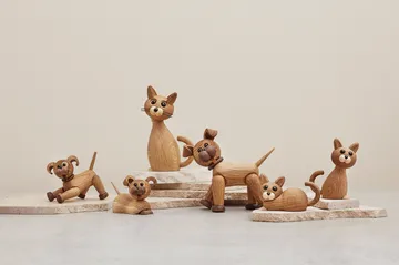 Woody puppy decoration - Oak - Spring Copenhagen