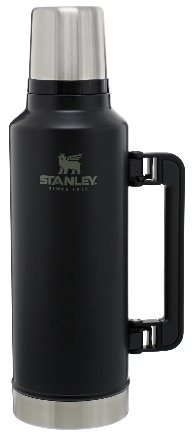 Classic Vacuum Thermos 1.9 L, Matte black Stanley