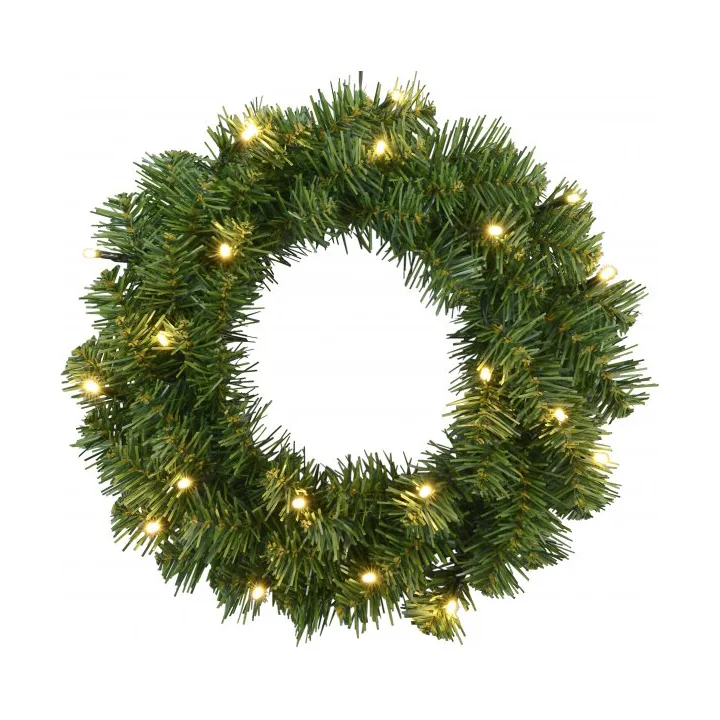 Alaska wreath 38 cm - Green - Star Trading
