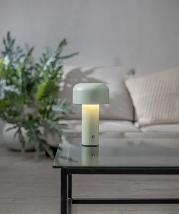Bobby portable table lamp - Green - Star Trading