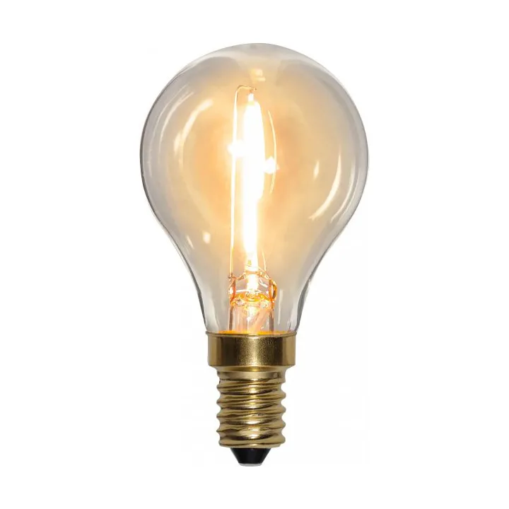 E14 LED Globe light source 0,8 W, Transparent Star Trading