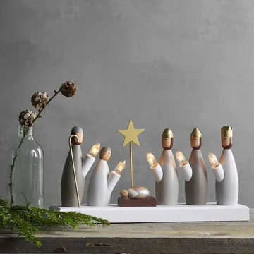 Krubba advent candle arch - multi - Star Trading