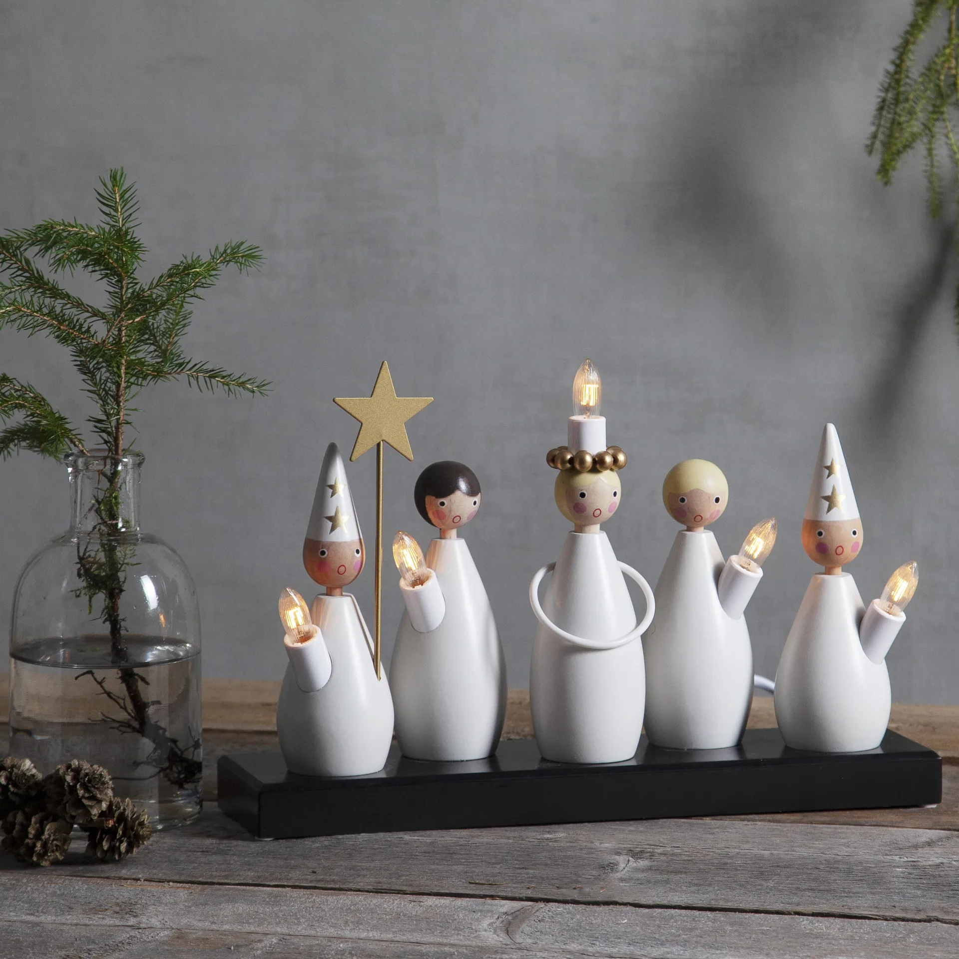 Lucia Choir candle arch, White Star Trading